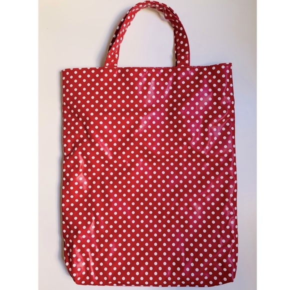 Clarins Handbags - ❤️ NWOT. Clarins Polka Dot Tote